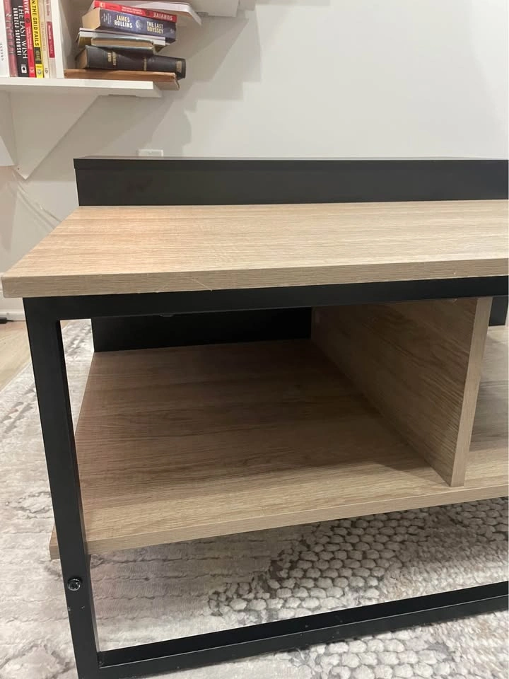 Solid Heavy-Duty Modern Coffee Table – Excellent Condition - photo 2