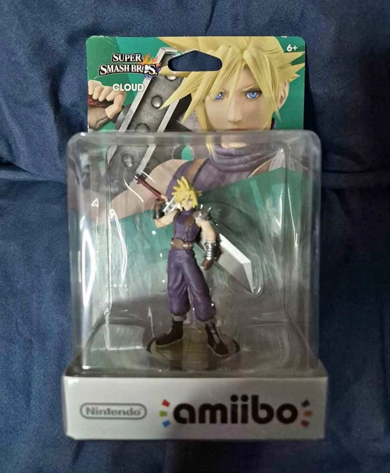 Cloud Amiibo Smash Bros