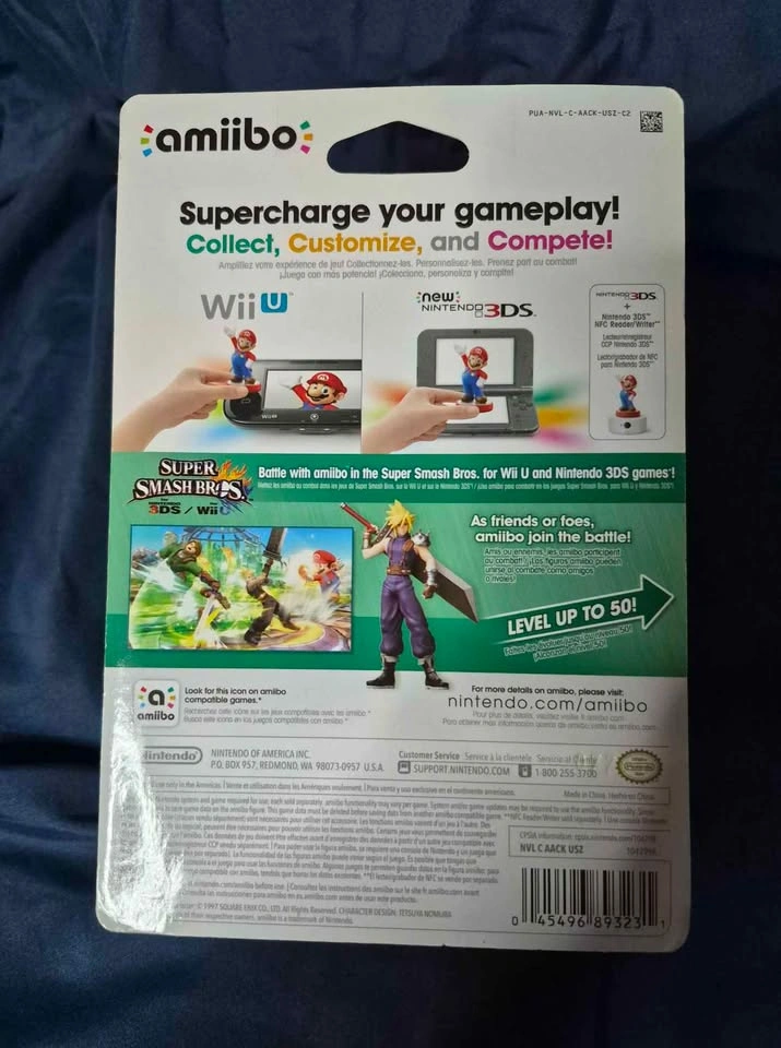 Cloud Amiibo Smash Bros - photo 2