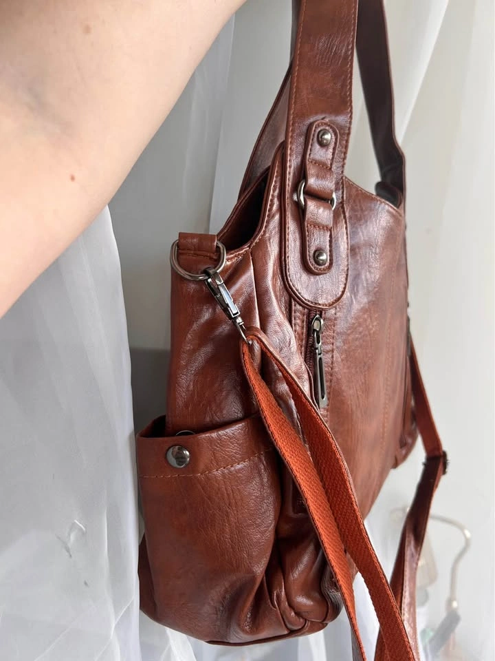 Brown everyday tote shoulder bag - photo 4