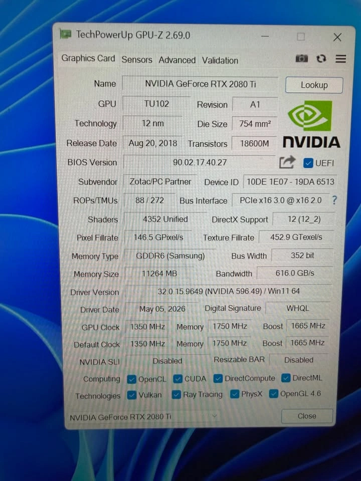 Zotac Gaming RTX 2080 Ti AMP MAXX 11GB - photo 5