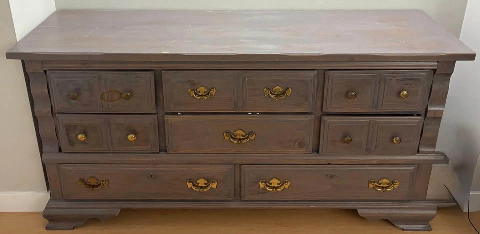 Solid Wood Dresser with 8 Drawers - photo 2