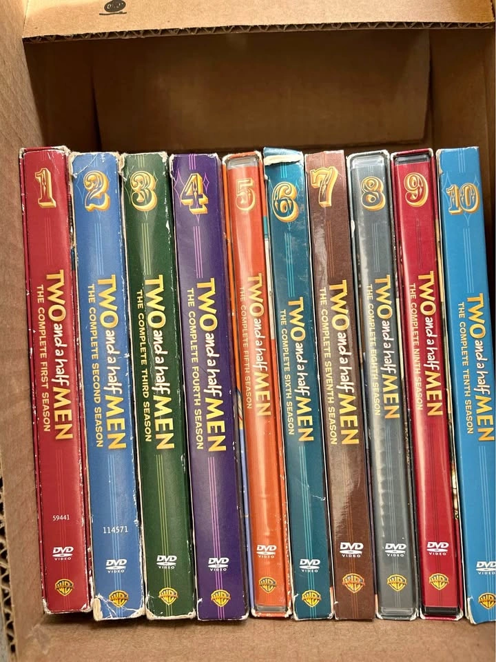 Two and a Half Men DVD Sets - All 10 Seasons