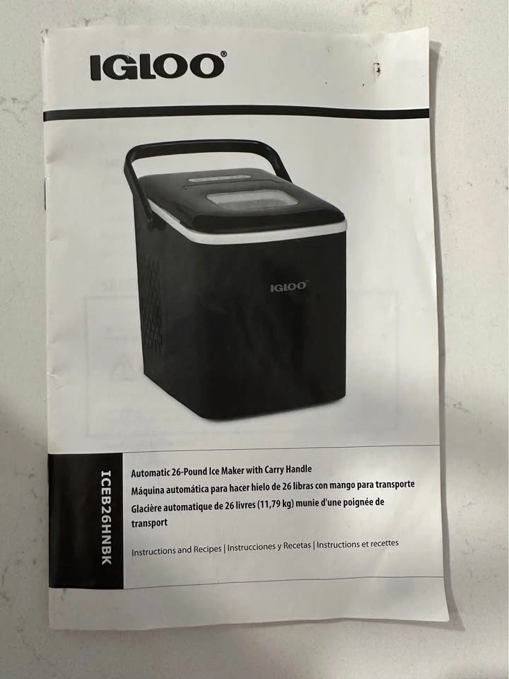 Igloo Portable Countertop Ice Maker with Carry Handle - photo 3