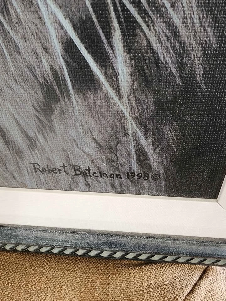 Robert Bateman Tiger Portrait Framed Wildlife Art - photo 2