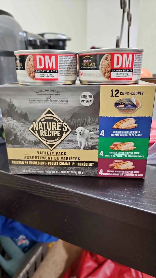 Wet dog food