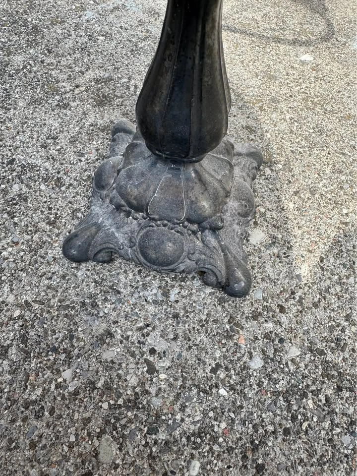 Heavy Iron Candle Holder (2 parts) - photo 3