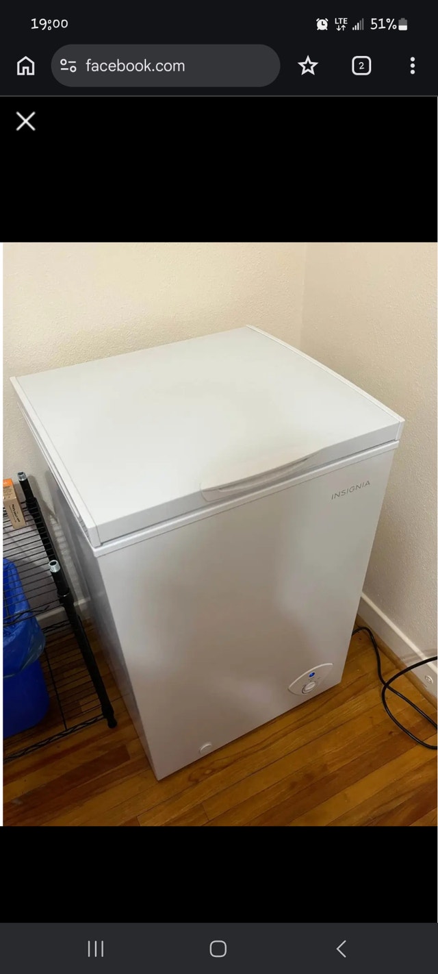 Insignia 3.5 cu ft Freezer