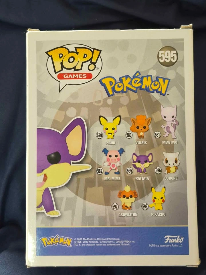 Rattata Pokémon Funko Pop - photo 3