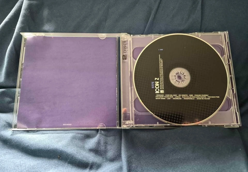 Styx 2 Disk CD Collection - photo 2