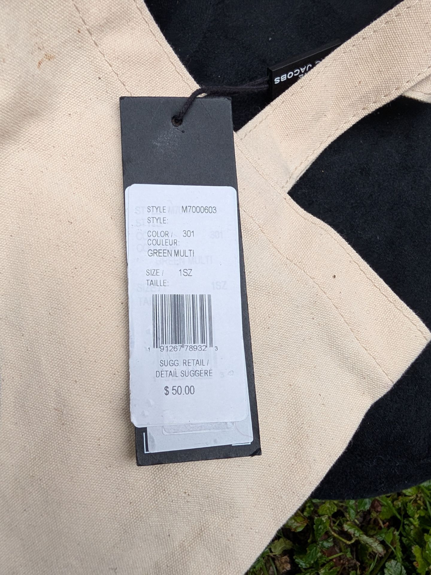 Marc Jacobs Dill With It Canvas Tote Bag NWT Pickle Tote - photo 3