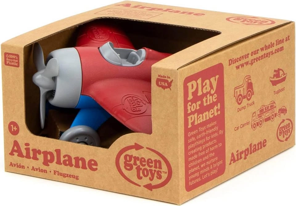 Brand New Green Toys Airplane ✈️🌎 Eco-Friendly Kids Toy | Made i - photo 4