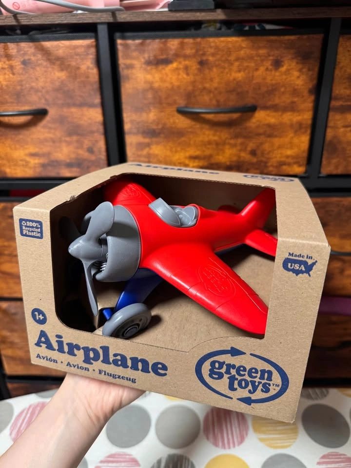 Brand New Green Toys Airplane ✈️🌎 Eco-Friendly Kids Toy | Made i - photo 5