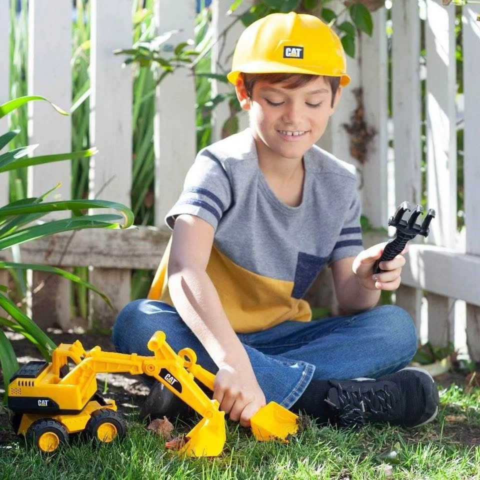 Brand New CAT Construction Toy Set 🚧👷 Includes Excavator, Hard H - photo 2