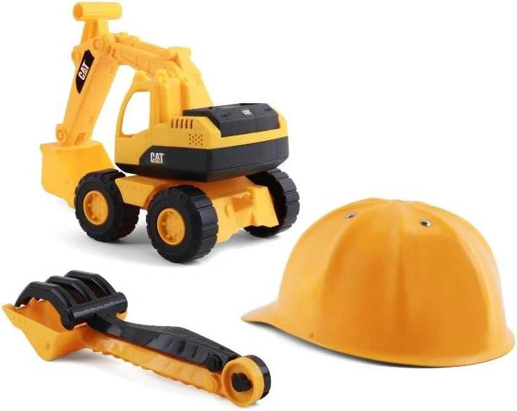 Brand New CAT Construction Toy Set 🚧👷 Includes Excavator, Hard H - photo 5
