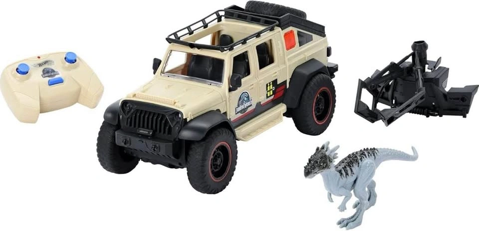 BRAND NEW Matchbox Jurassic World Dominion RC Jeep Gladiator 🦖