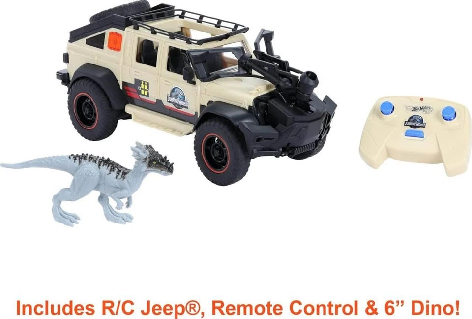 BRAND NEW Matchbox Jurassic World Dominion RC Jeep Gladiator 🦖 - photo 3