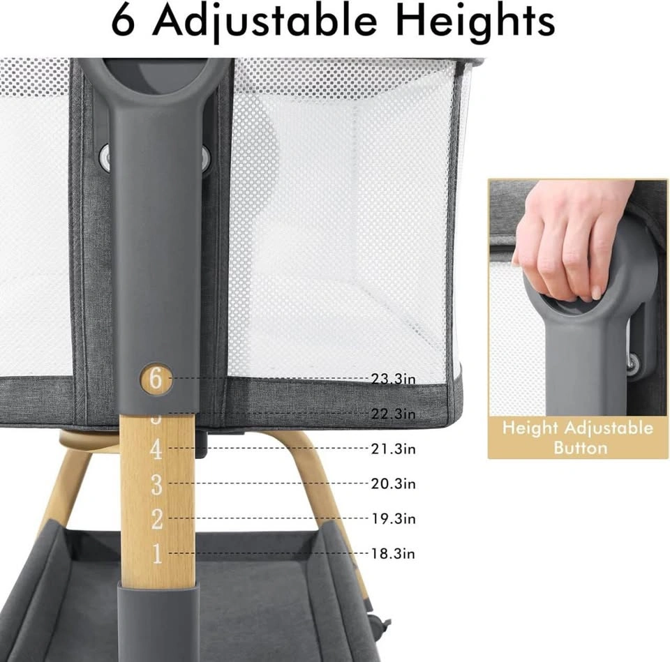 BRAND NEW Jimglo 3-in-1 Baby Bassinet / Bedside Sleeper ✨ - photo 4