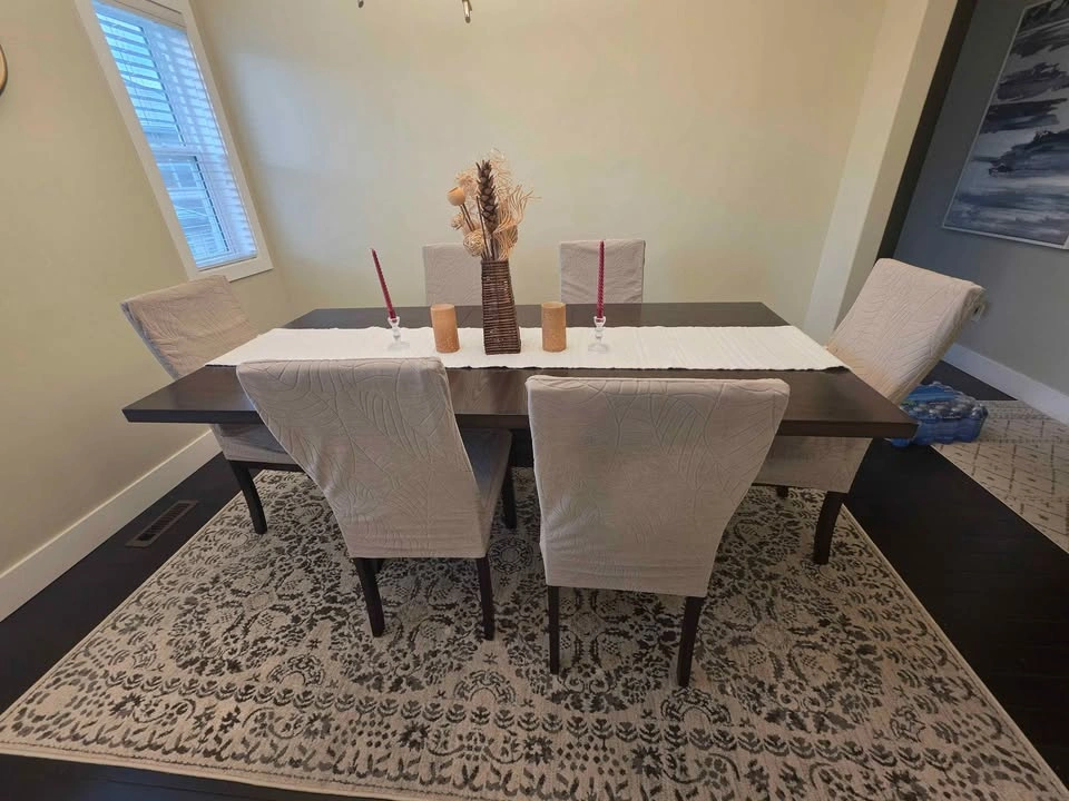 Lathan 7-piece Dining Set - Table & 6 Chairs - photo 2
