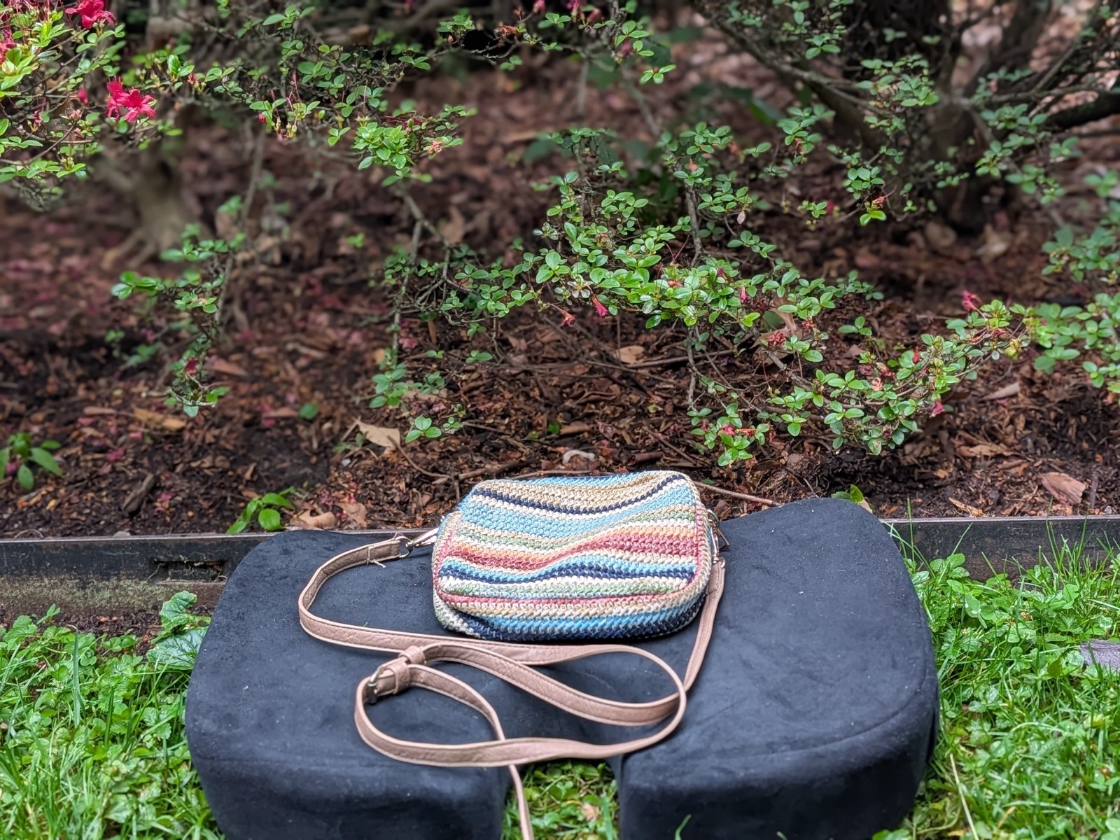 Multicolor Woven Straw Crossbody Mini Purse Boho Bag - photo 2