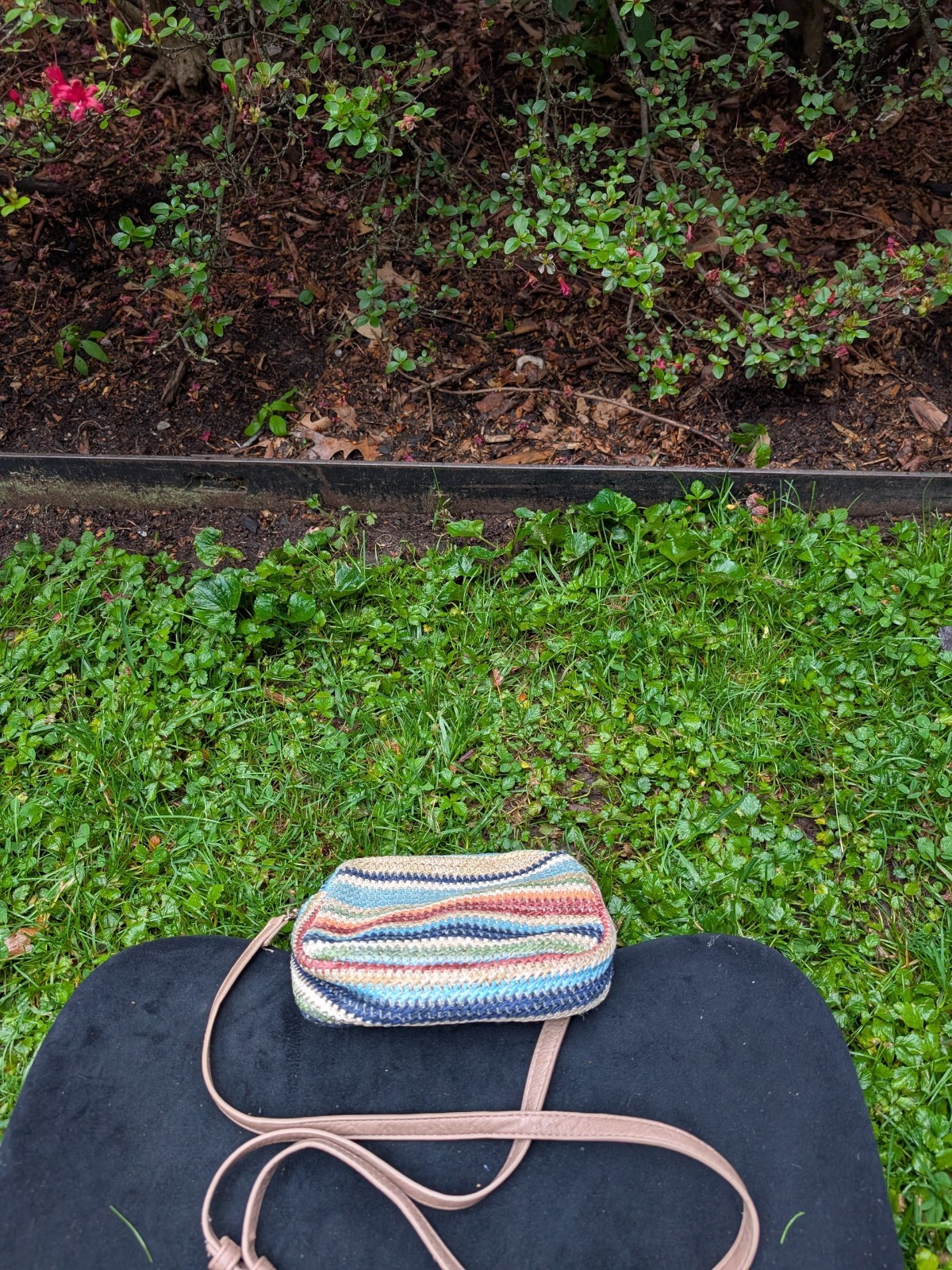 Multicolor Woven Straw Crossbody Mini Purse Boho Bag - photo 4
