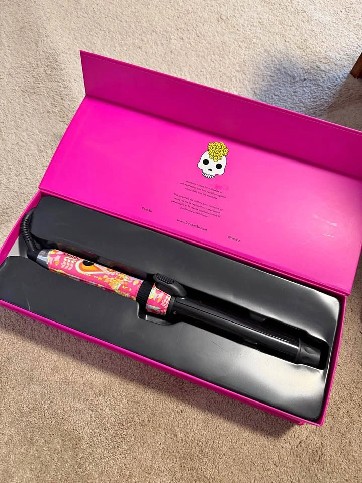 Amika 3-in-1 Rotating Curling Iron