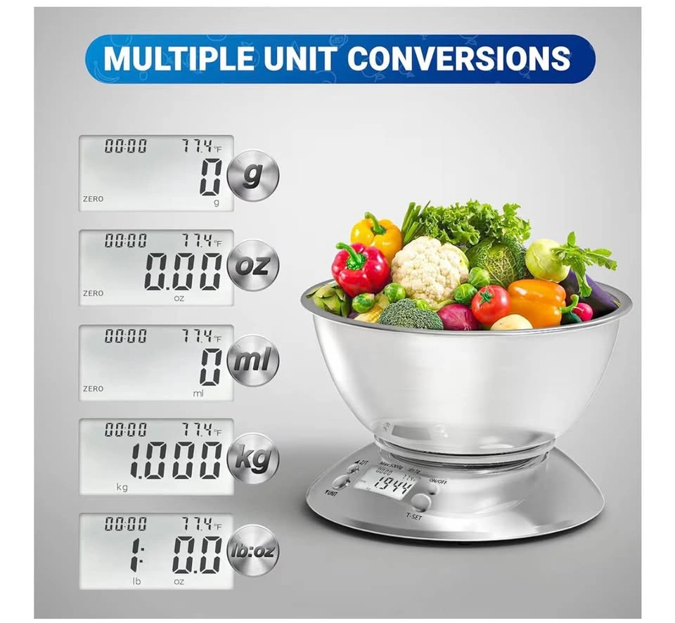NEW GRAM PRES GP-7 Professional Digital Kitchen Scale - photo 5