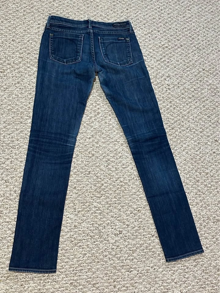 Fidelity Denim Jason Trotzuk Dark Blue Jeans Size 26 - photo 5