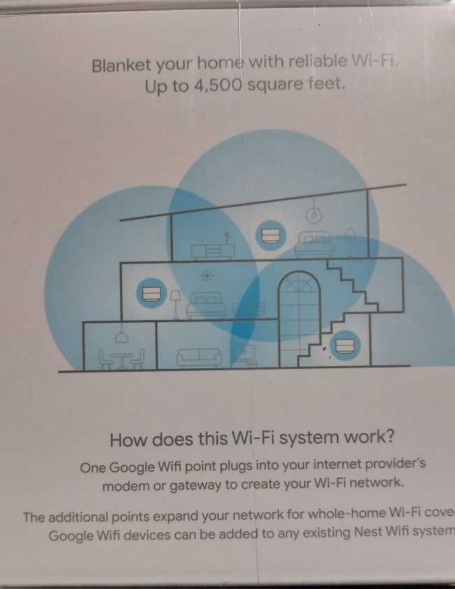 Google Mesh WiFi - GA02434-US NEW - photo 3