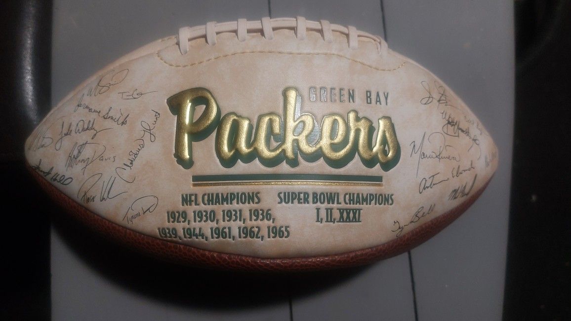 Green Bay Packers Super Bowl Football