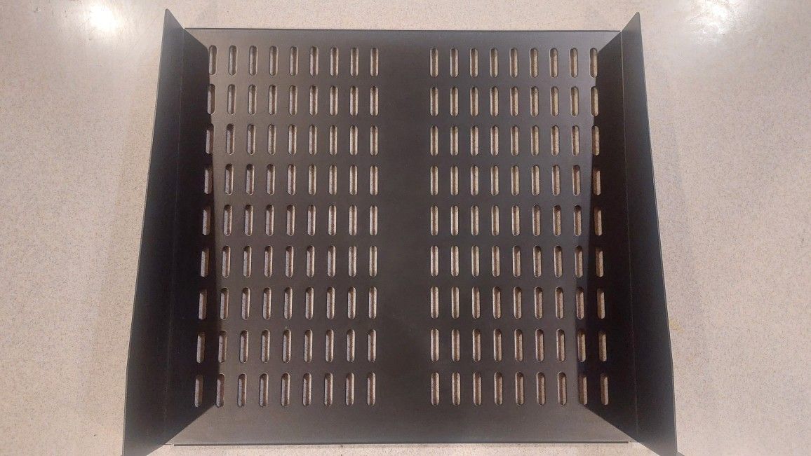 2U Server Rack Shelf - Vented Rack Mount Cantilever Tray - photo 3