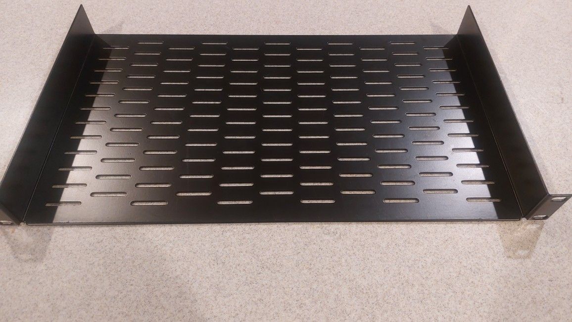 Rack Mount Shelf 19 wide X 10 long 1U - photo 2