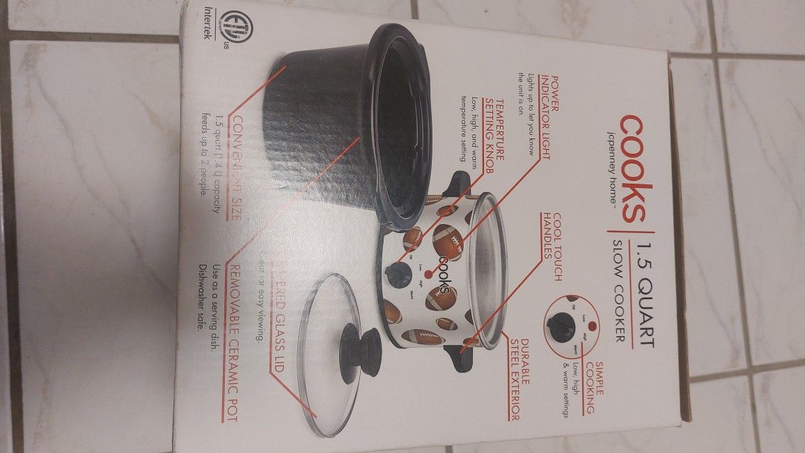 Cooks 1.5 Quart Slow Cooker - Limited Edition - photo 3