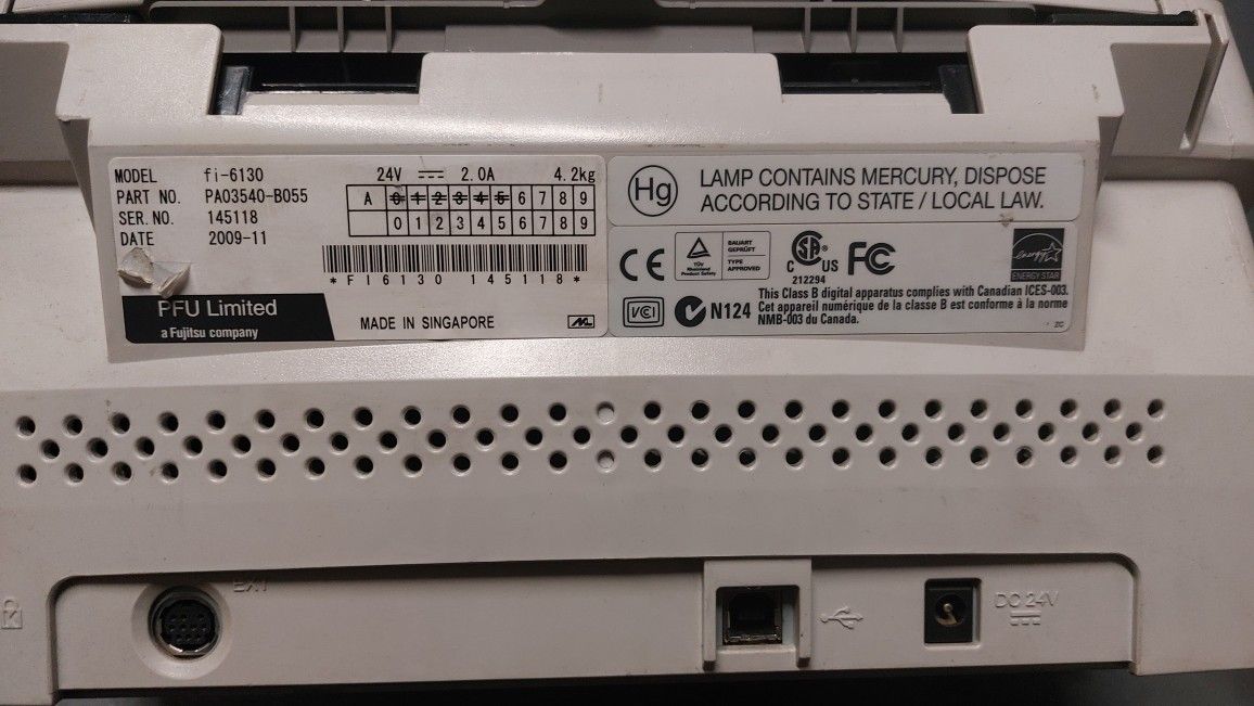 Fujitsu Fi-6130 Professional Scanner - photo 2