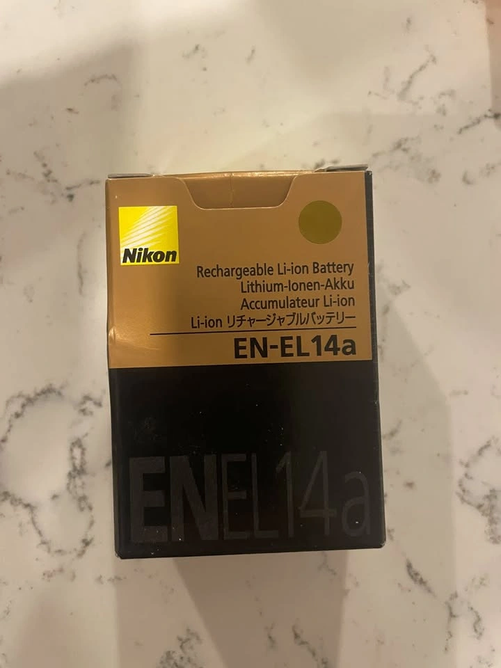 Nikon EN-EL14a Rechargeable Li-Ion Battery (New) - photo 2