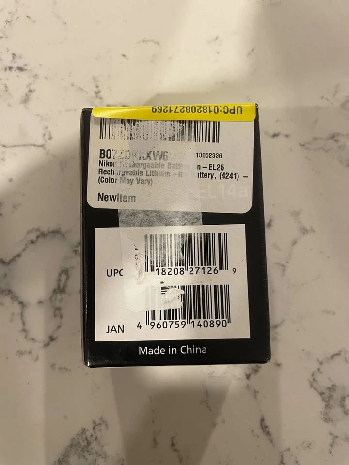 Nikon EN-EL14a Rechargeable Li-Ion Battery (New) - photo 3