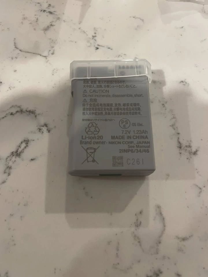 Nikon EN-EL14a Rechargeable Li-Ion Battery (New) - photo 5