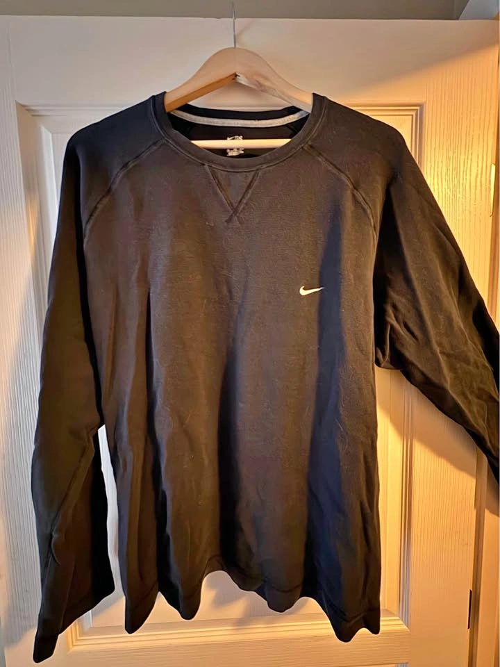 Vintage Nike The Athletic Dept. Black Sweatshirt XXL