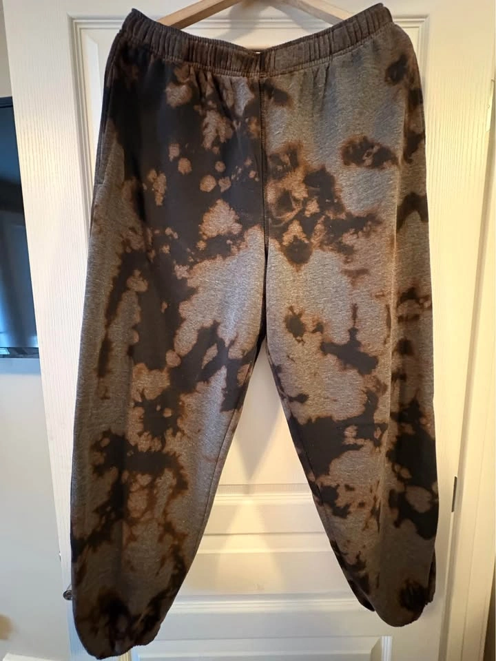 Bleach dye sweatshirt and sweatpants set - photo 5