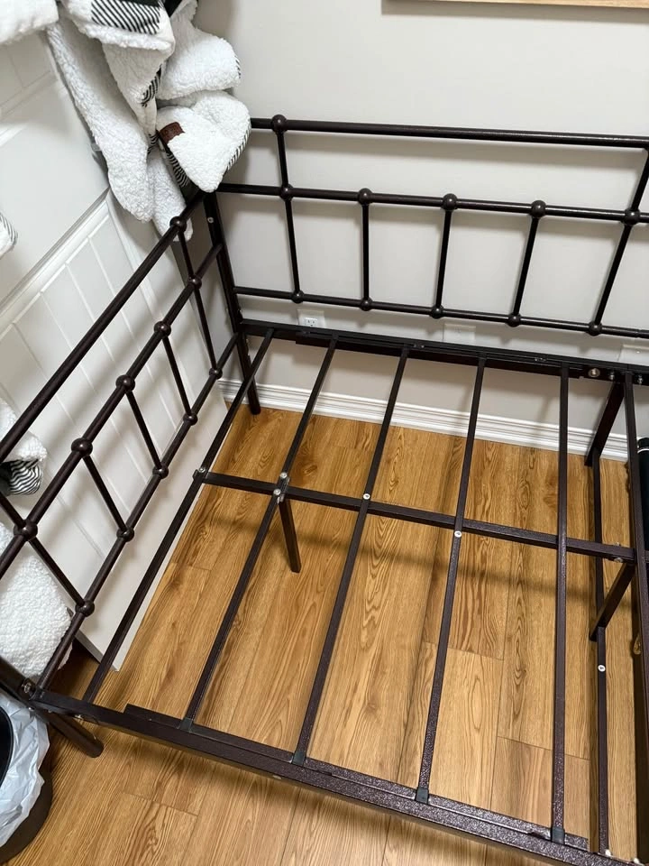 Metal Daybed Frame with Mattress - photo 4