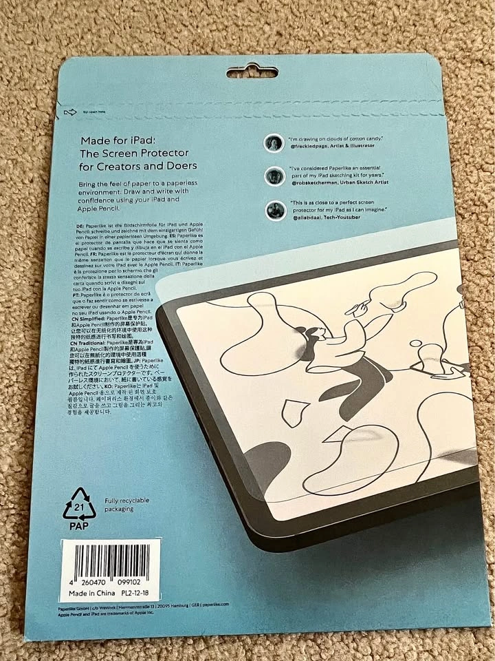 Paperlike Screen Protectors for iPad Pro 12.9" (3rd-5th Gen) - photo 4