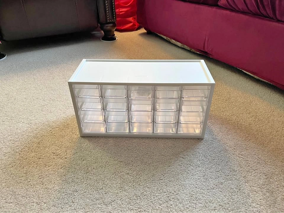 20 Drawer Small Parts Organizer Stackable - LIKE NEW