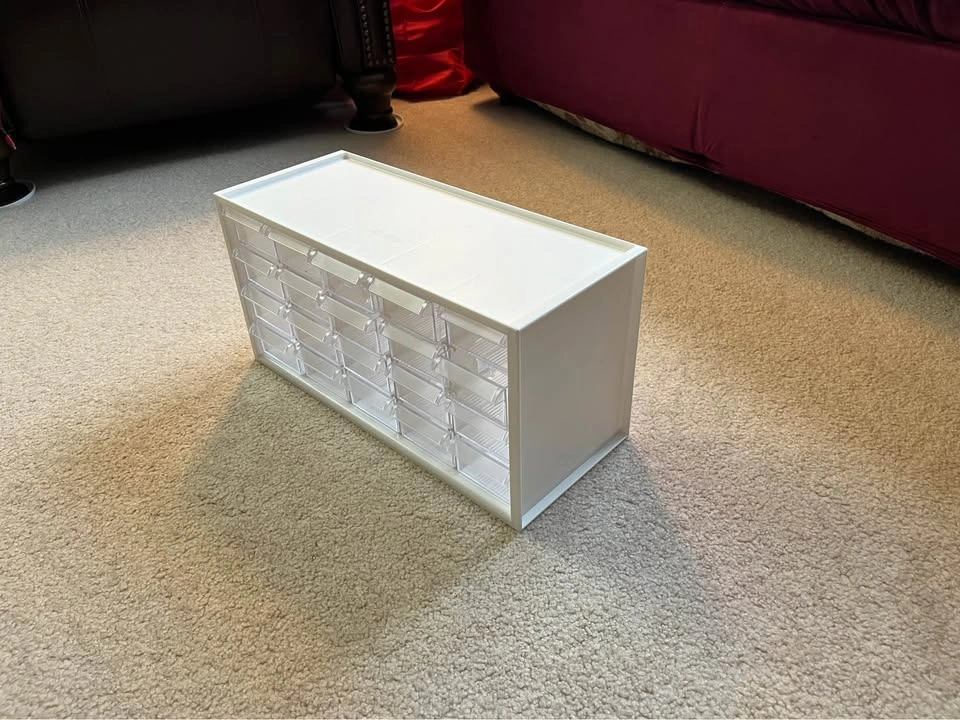 20 Drawer Small Parts Organizer Stackable - LIKE NEW - photo 2