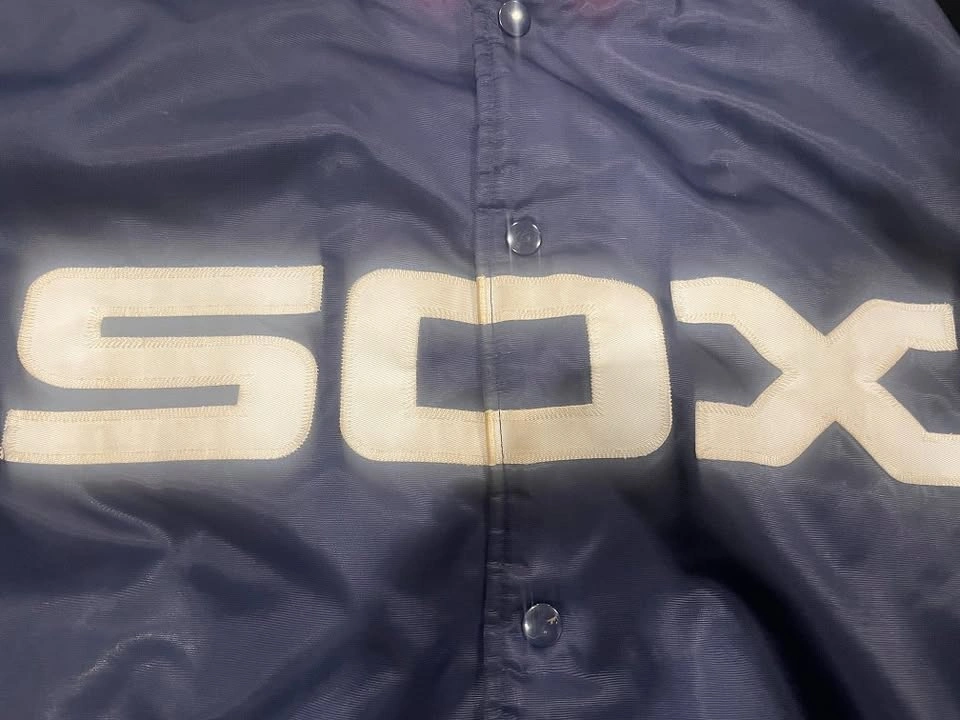 MLB VTG COOPERSTOWN COLLECTION CHICAGO WHITE SOX SATIN JACKET XL - photo 5