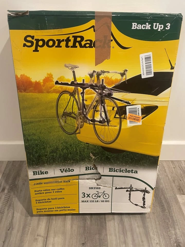 Sportrack 3 Bike Trunk Rack (New) - photo 3