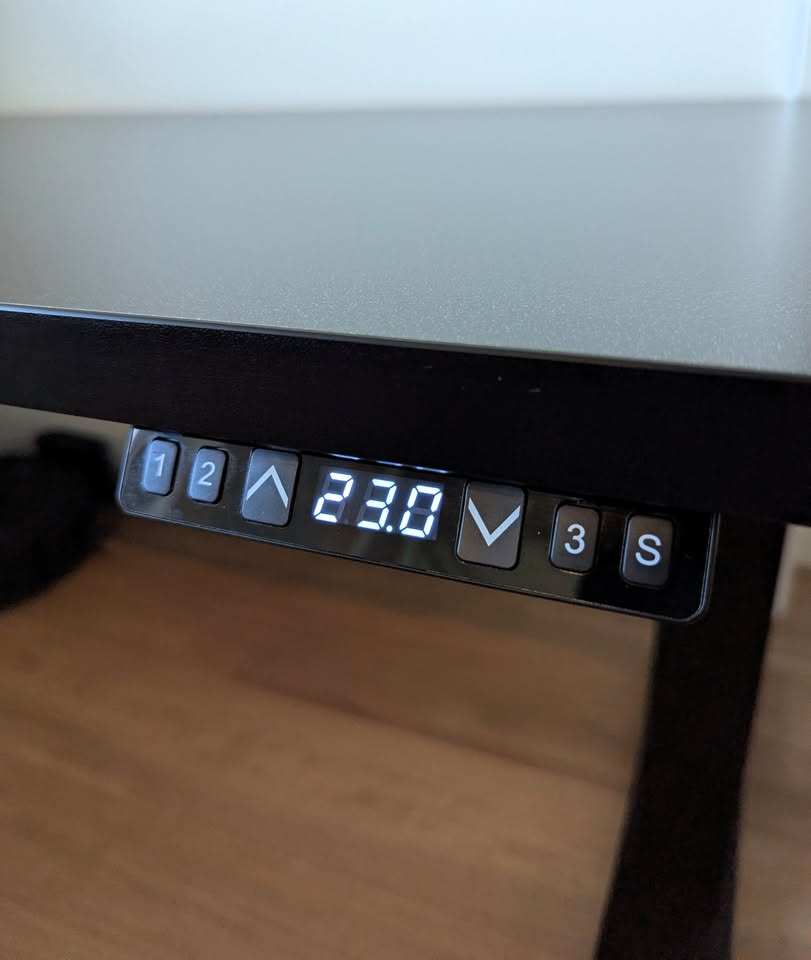 Height Adjustable Desk + Heartwood Top (30x60 in) - photo 2