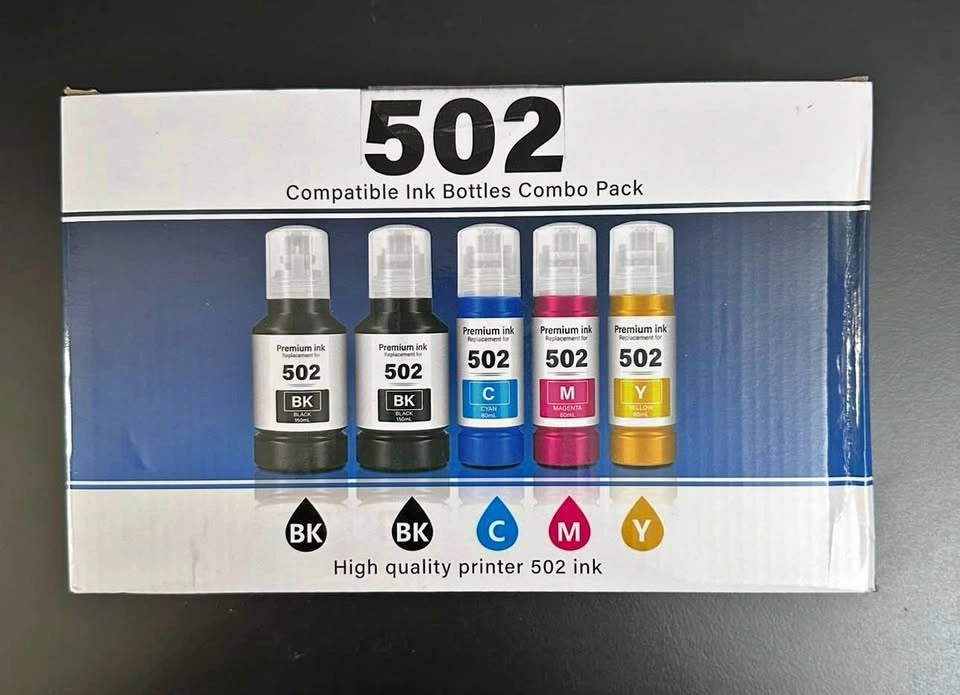 Replacement Ink for Epson 502 Bottles