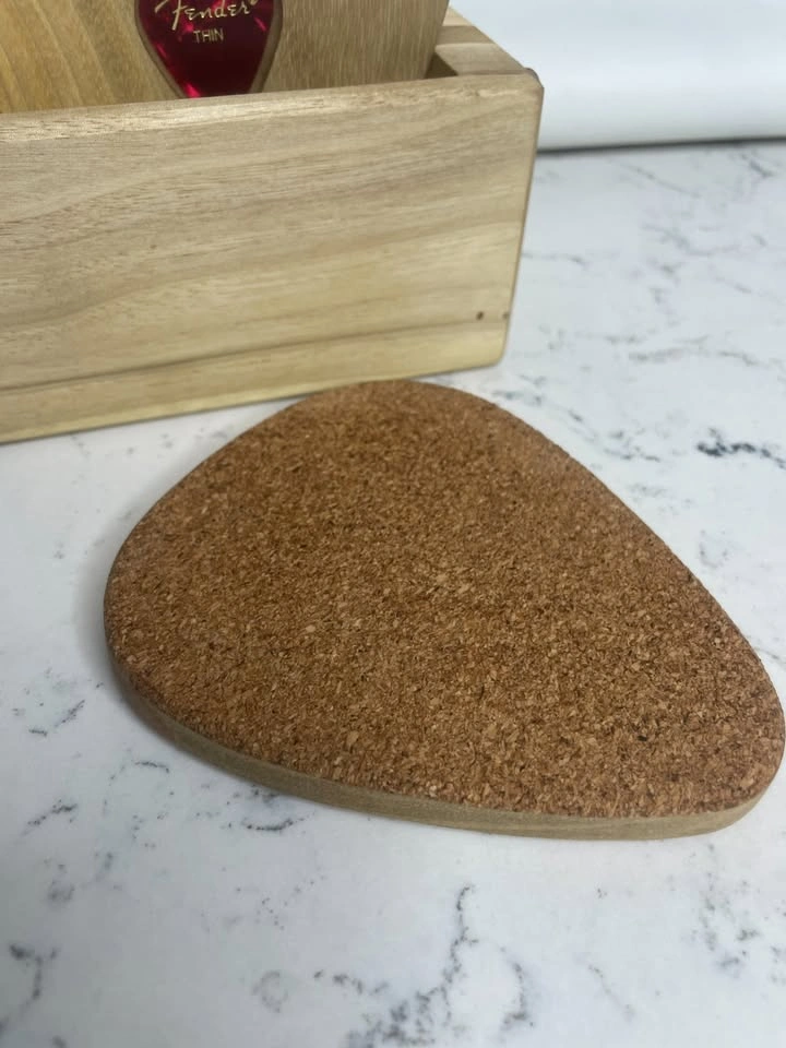 Guitar Pick Wooden Coasters - photo 5