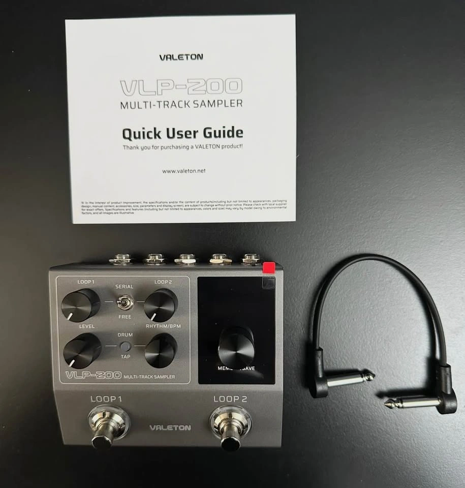Looper Dual Track Stereo Pedal for Guitar, Bass - photo 2