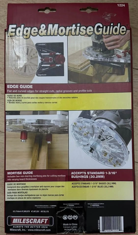 Universal Router Guide for Straight or Cylindrical Edges - photo 5